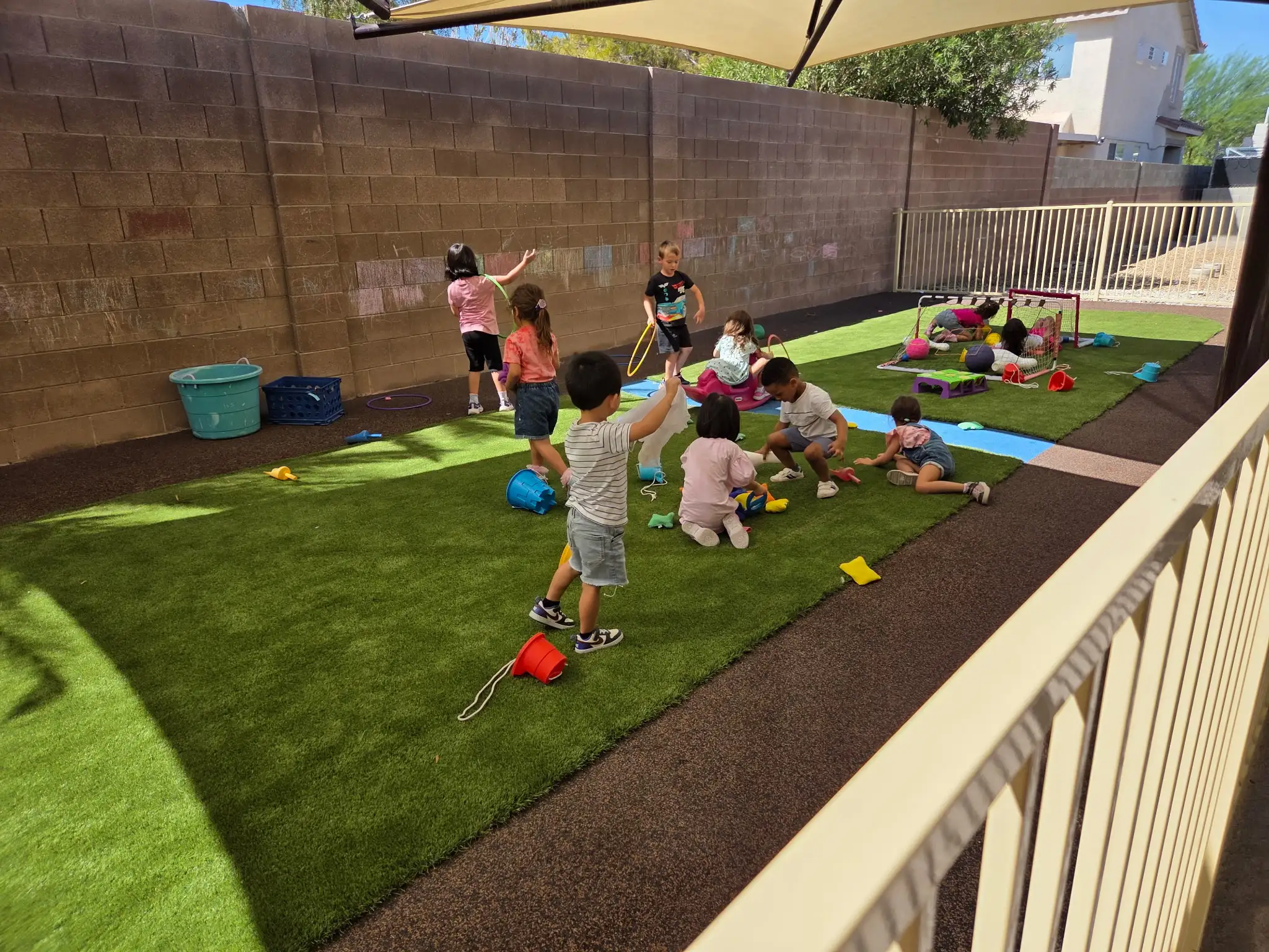 Awaken preschoolers in the classroom